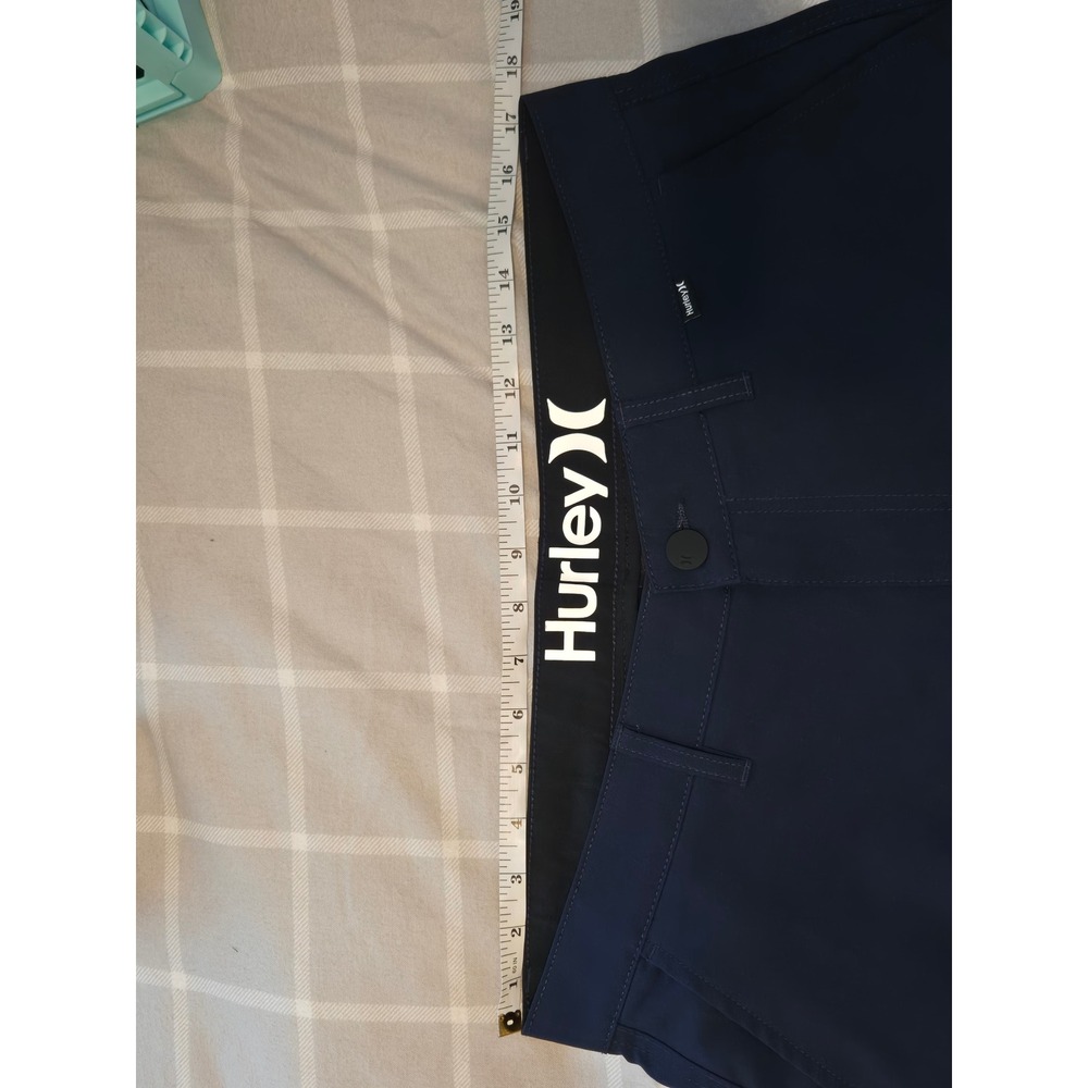 Hurley Men's Size 34 Blue All Day Hybrid Shorts Quick Dry Stretch Chino - Picture 4 of 5